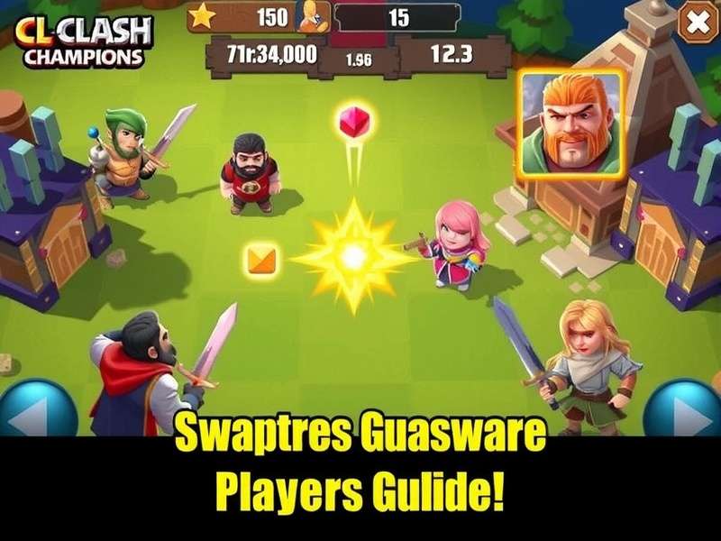 CL Clash Mighty Champions gameplay screenshot